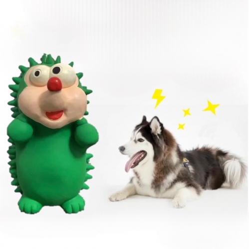 CSIPOGÓ LATEX GUMI KUTYAJÁTÉK-ÁLLÓ SÜNI