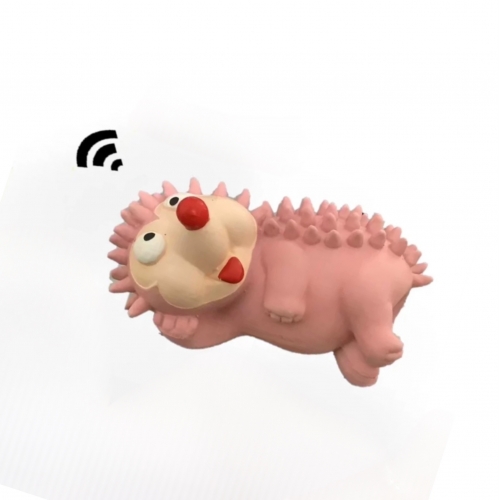 CSIPOGÓ LATEX GUMI KUTYAJÁTÉK-FEKVŐ SÜNI