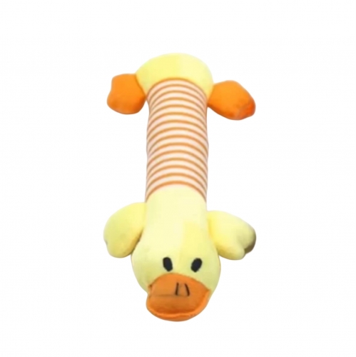 CSIPOGÓ HOSSZÚKÁS PLÜSS KUTYAJÁTÉK-KACSA