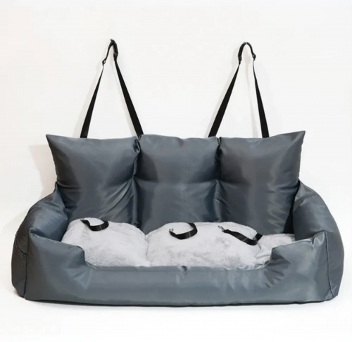 3 SZEMÉLYES PRÉMIUM KUTYA AUTÓSÜLÉS ÉS FEKHELY-2in1-KICSI