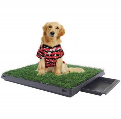 EXTRA HORDOZHATÓ MŰFÜVES WC KUTYÁKNAK