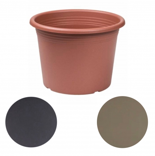 KEREK  MŰANYAG VIRÁG CSERÉP - 70 CM