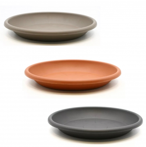 KEREK MŰANYAG CSERÉPALÁTÉT - 17 CM