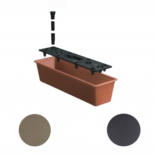 MŰANYAG ÖNÖNTÖZŐ BALKONLÁDA - 80 CM