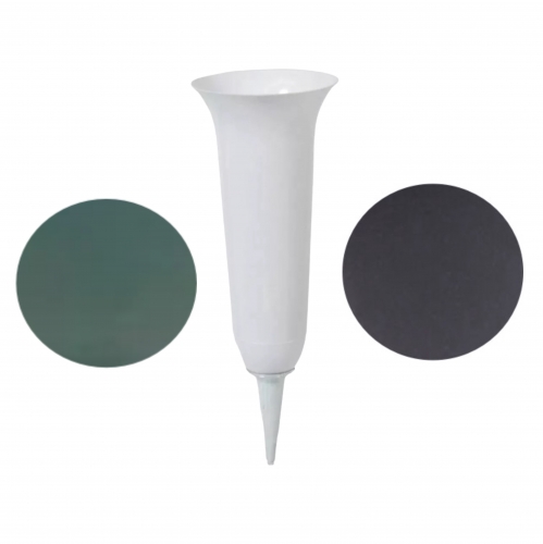 LESZÚRHATÓ MŰANYAG SÍRVÁZA - 37 CM